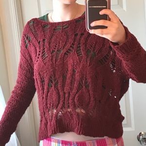 Red American Eagle Sweater - Medium